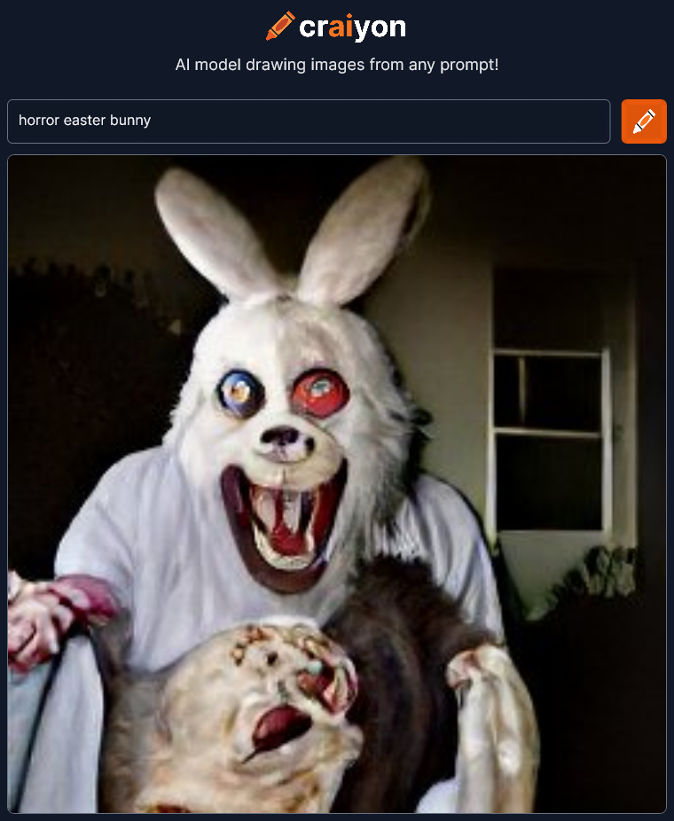 craiyon 154512 horror easter bunny br 