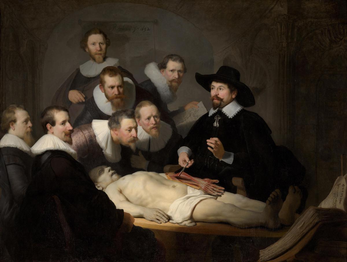 Rembrandt - The Anatomy Lesson of Dr Nic