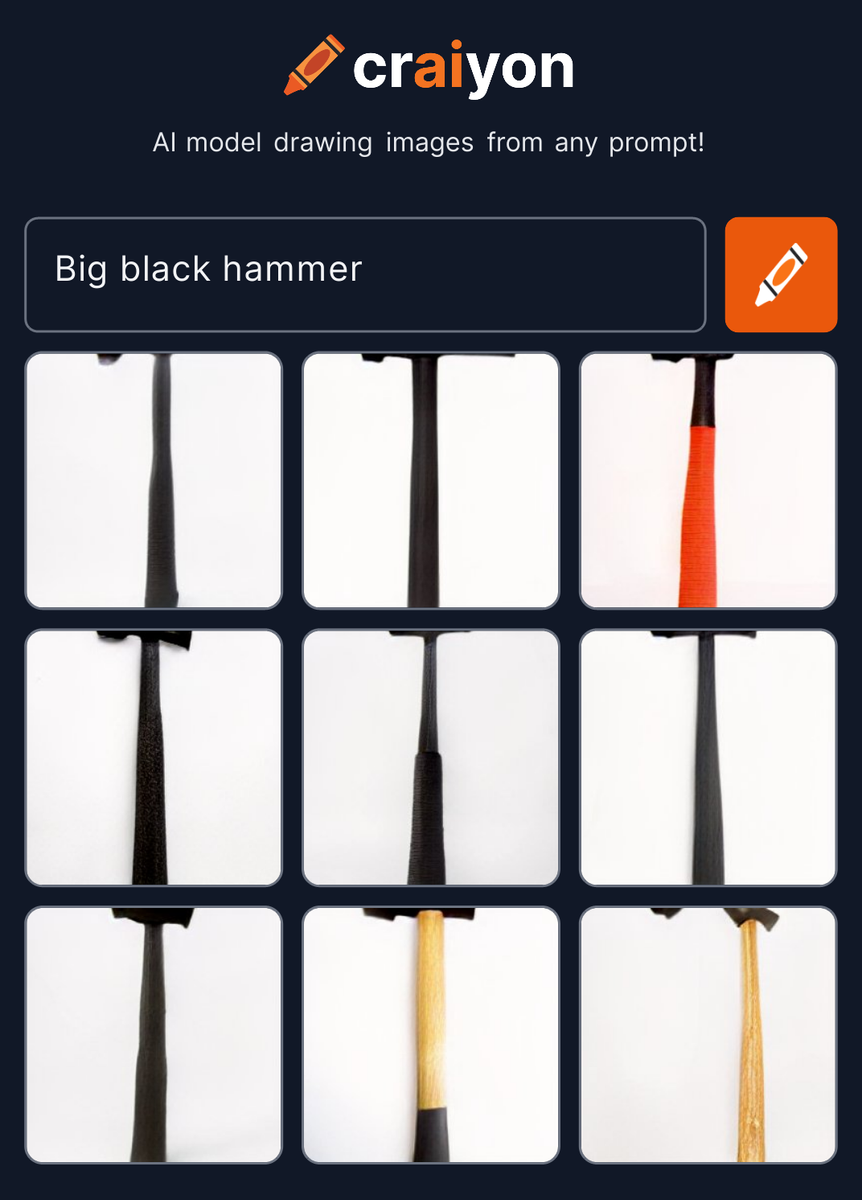 craiyon 172439 Big black hammer br 