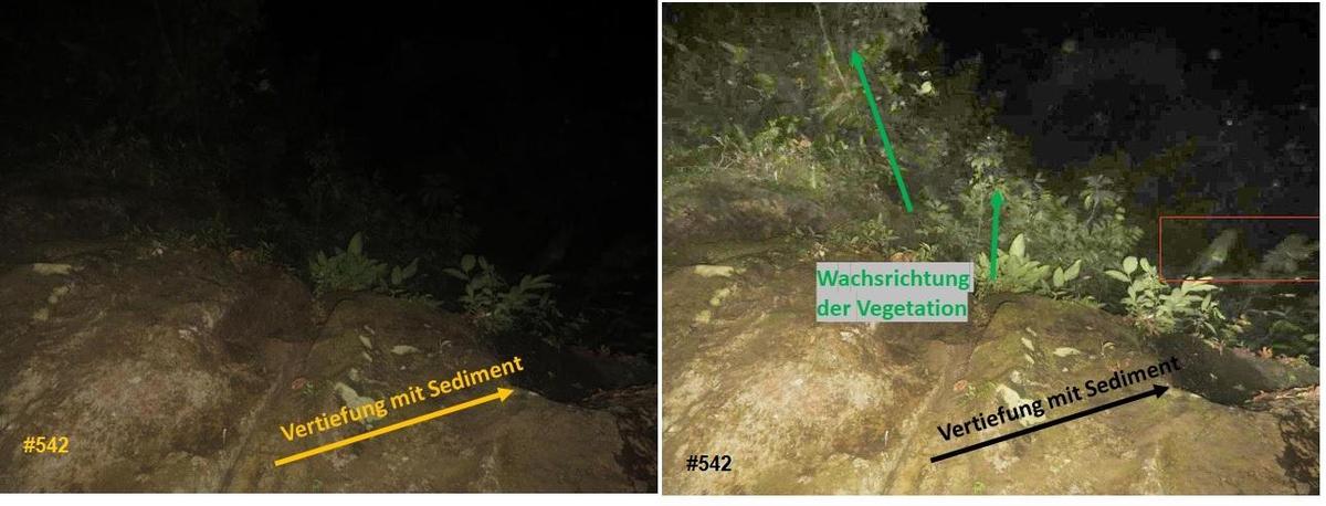 542 met kuiltje