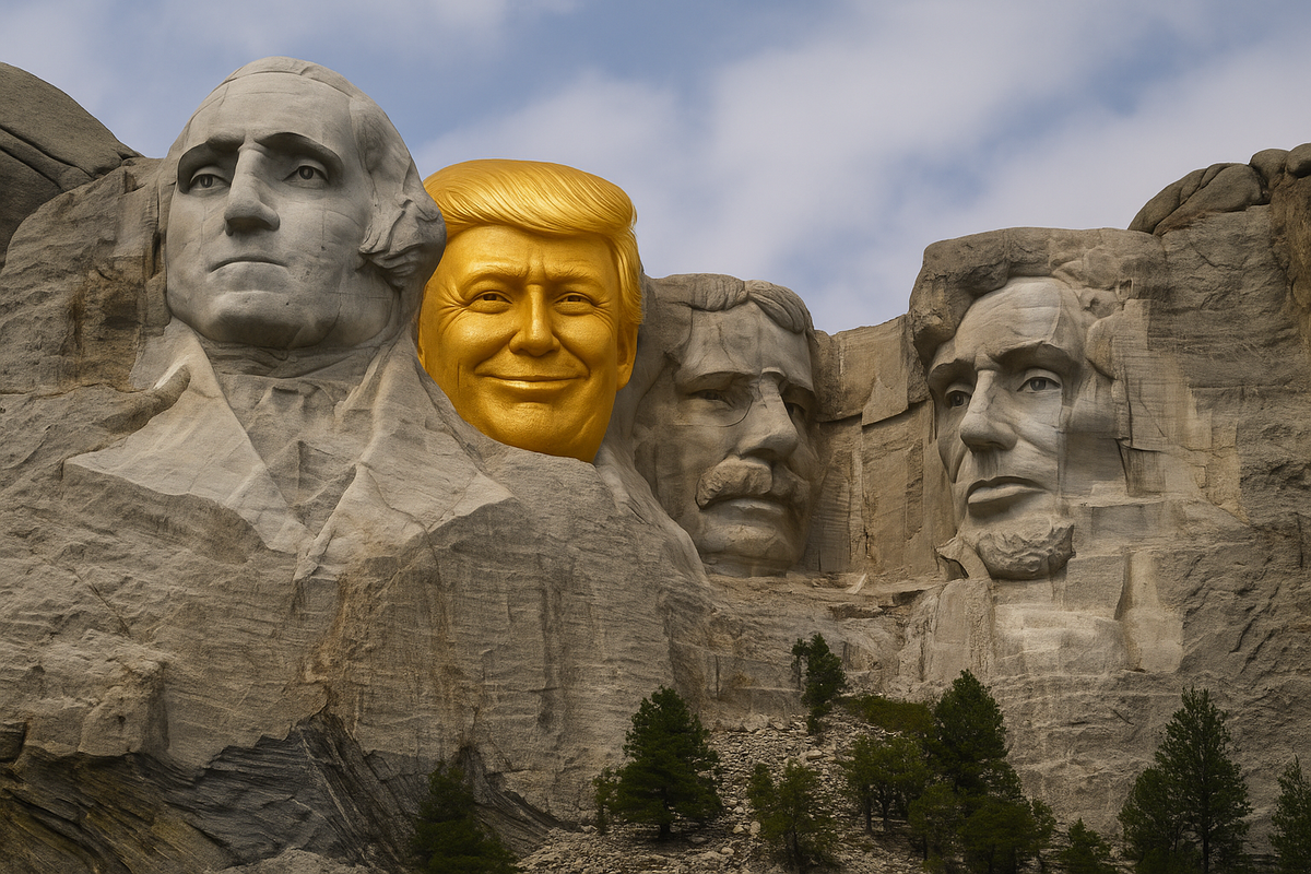 Berg der Prsidenten in South Dakota