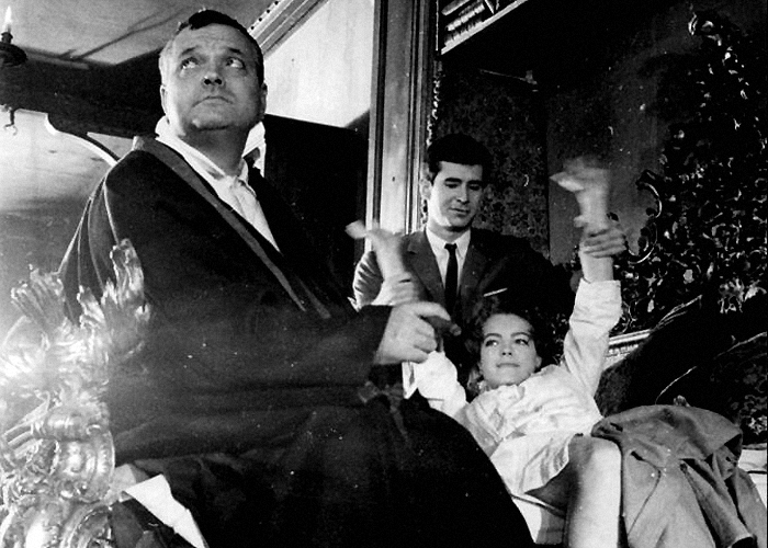 Orson Welles Romy S A Perkins tournage L