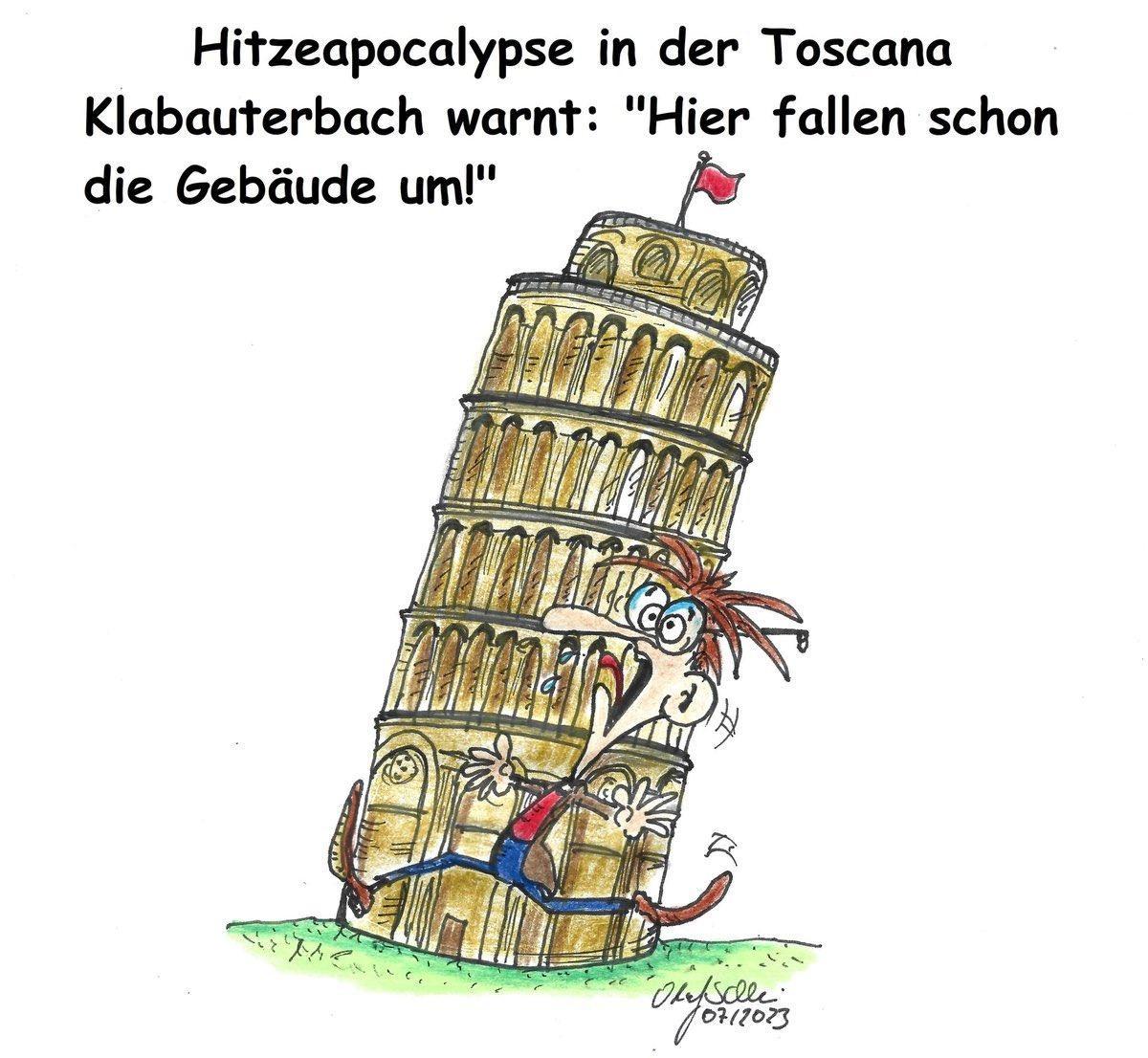 Lauterbach im Urlaub Karikatur - Copy