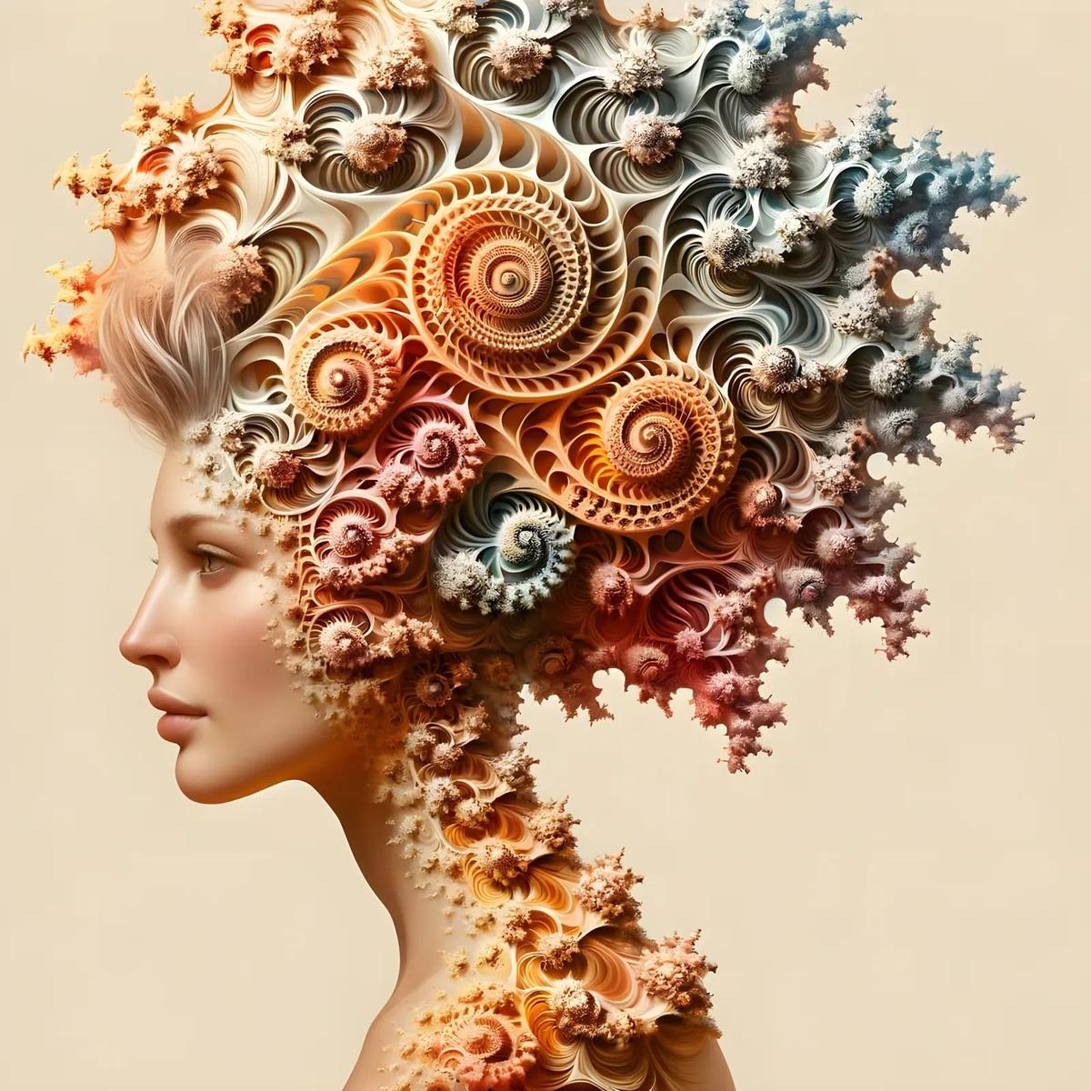 fractal woman