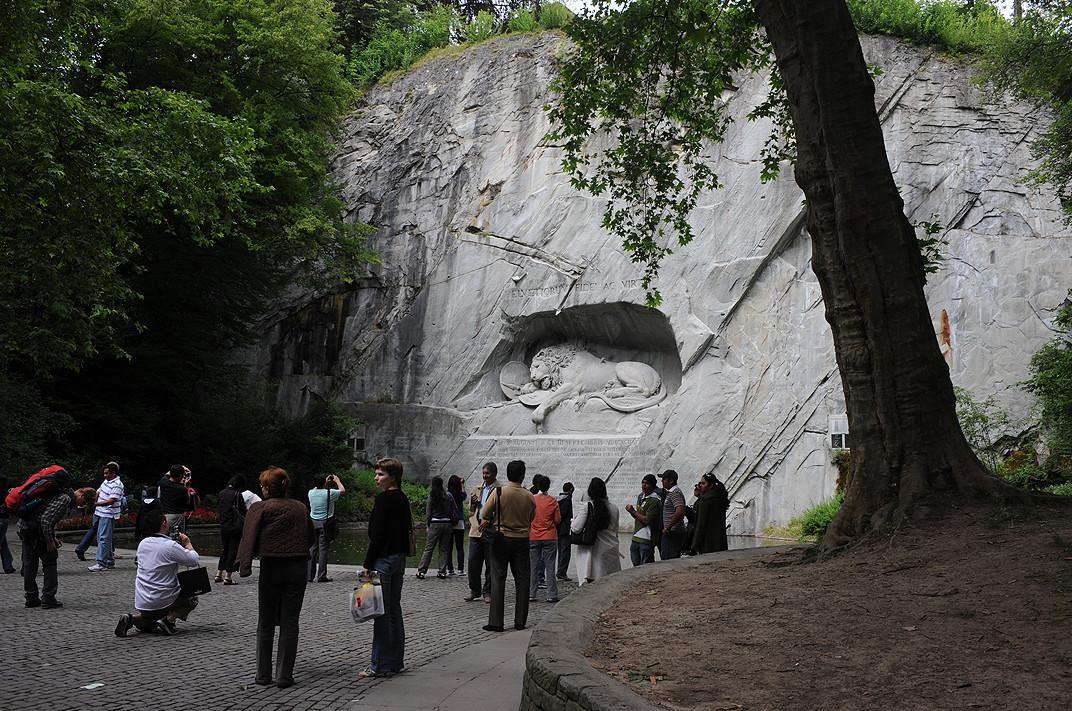 Lwendenkmal in Luzern