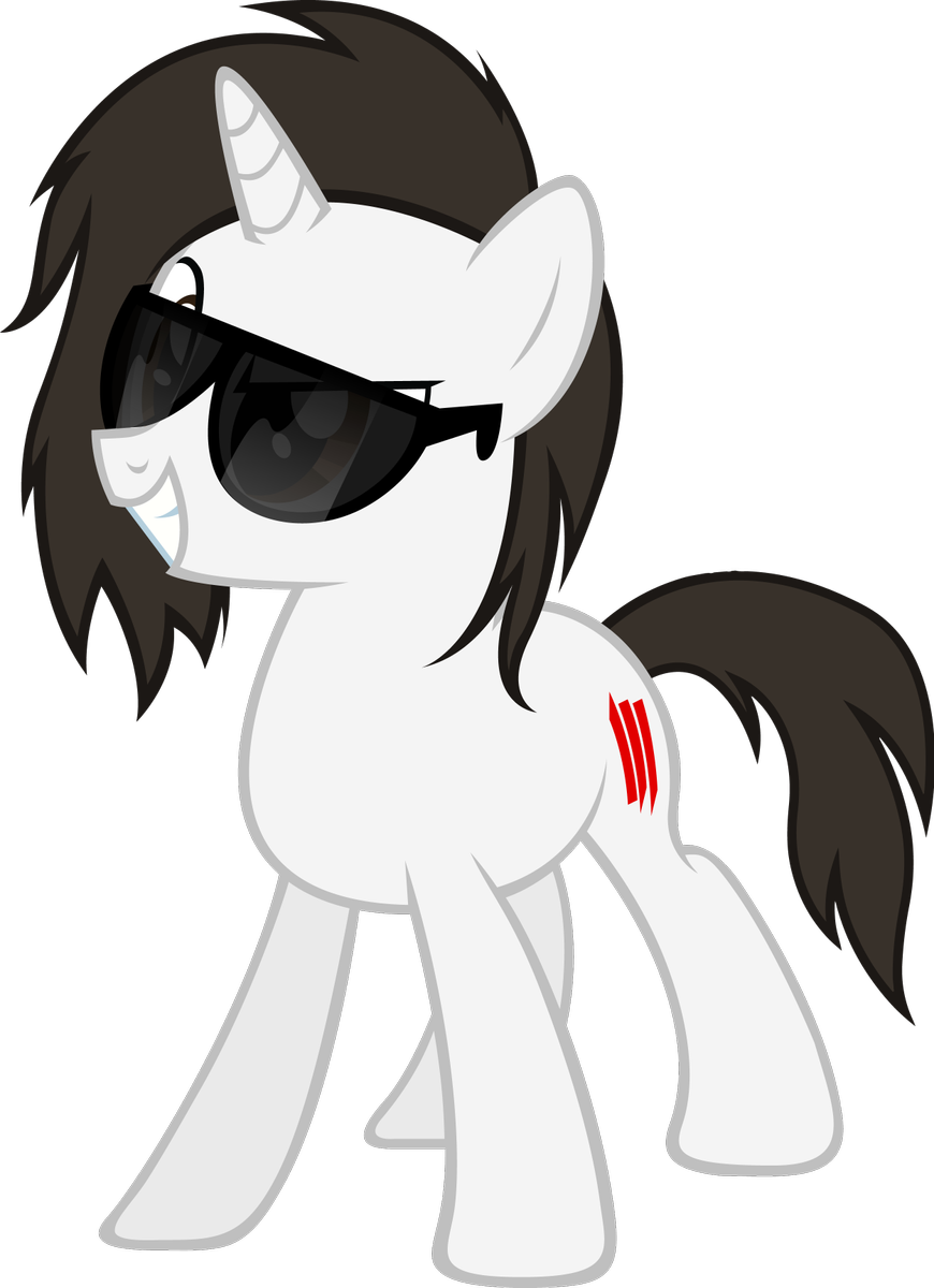 new skrillex pony look by tehawesomeface