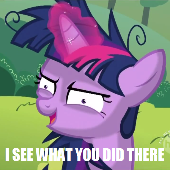 twilight - i see what you did there