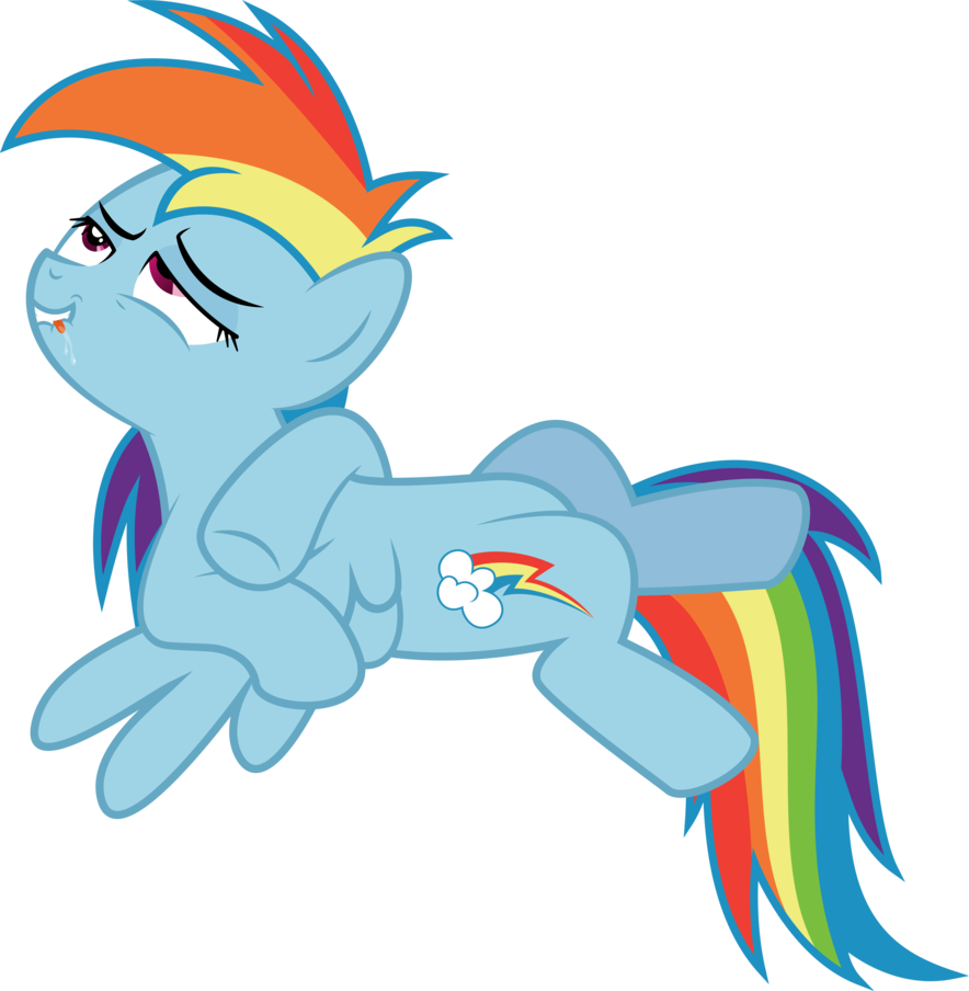 rainbow dash   she is super excited by m