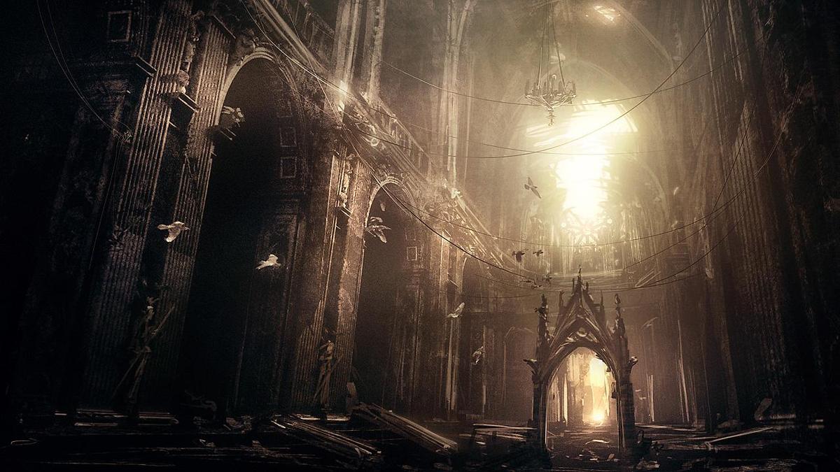 Abandoned Gothic Cathedral by I NetGraFX