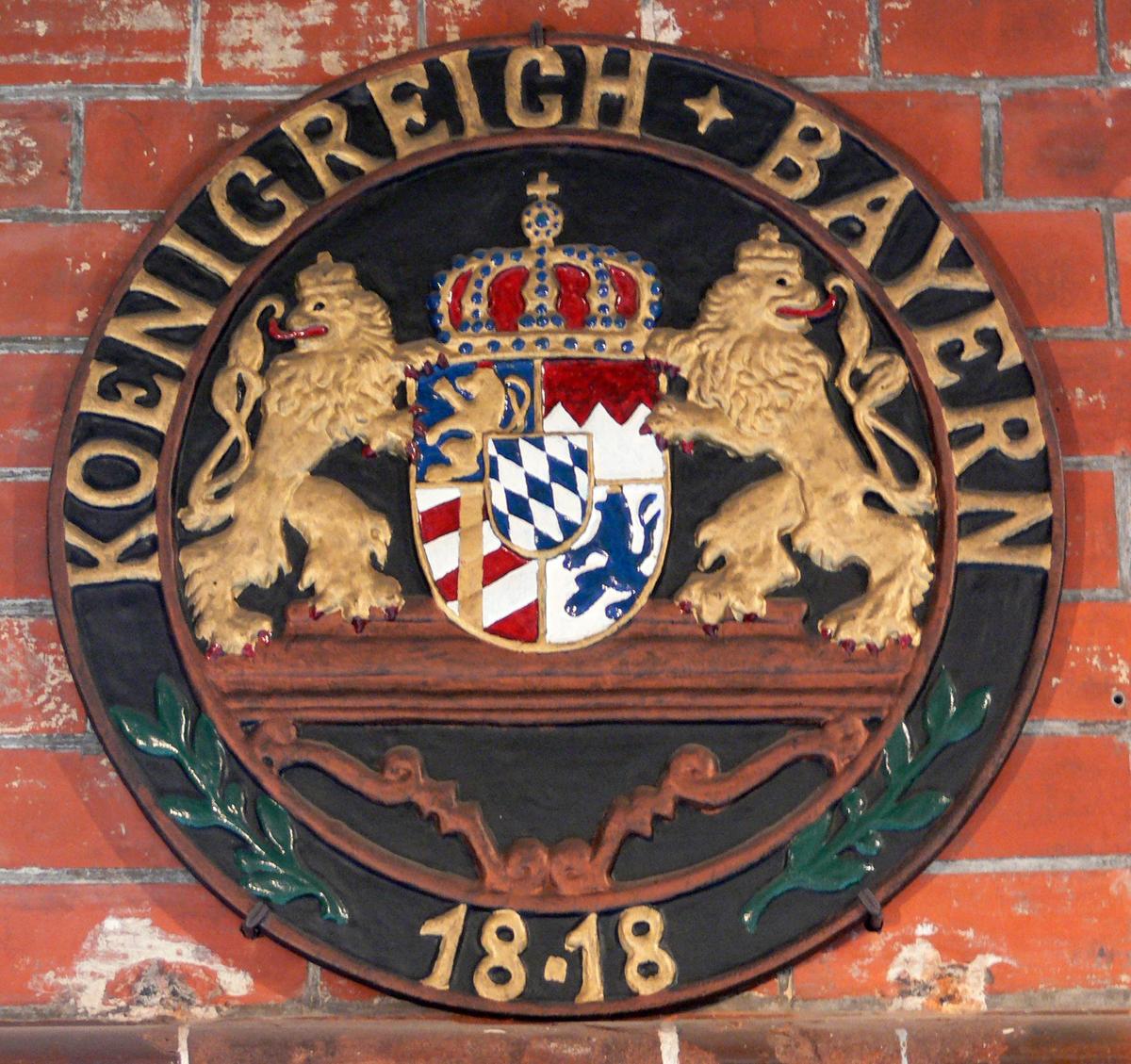 Hoheitszeichen KC3B6nigreich Bayern 1818