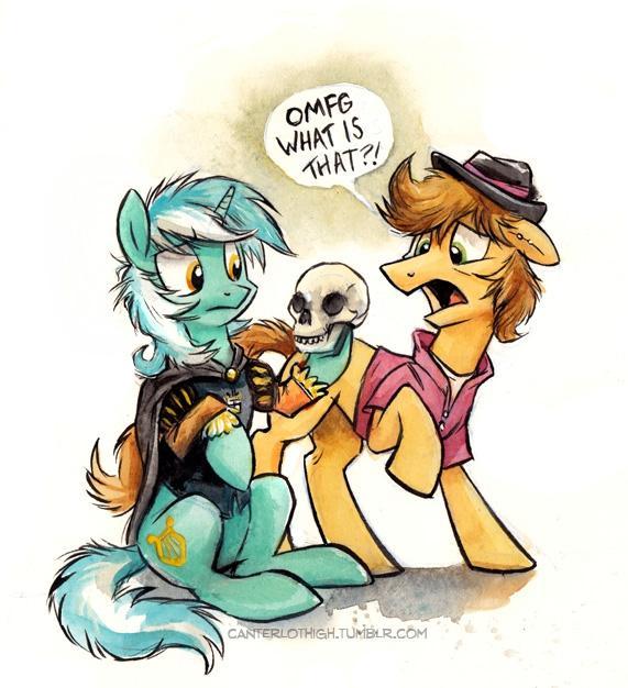 canterlot high   poor yorick by sophieca