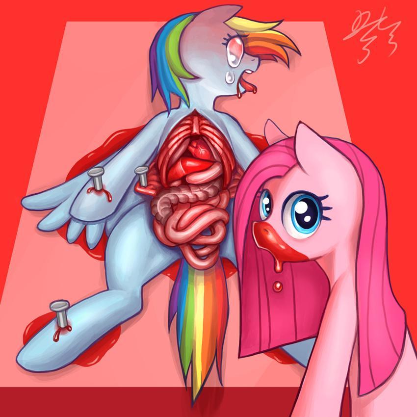 mlp pinkamena  dash  gore  by pmo0908-d5