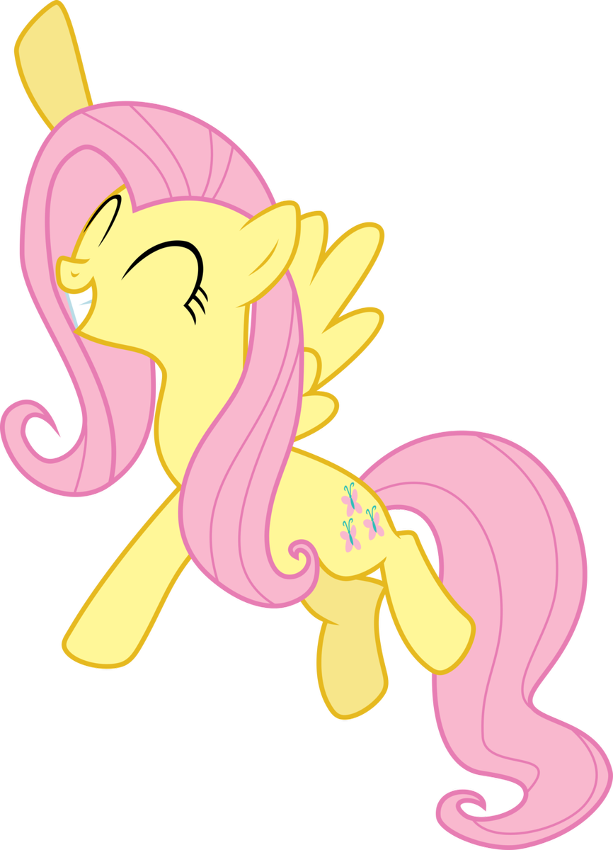 fluttershy s happy by x celestia x-d5hv2