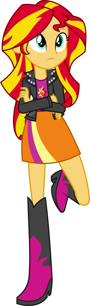 rainbow rocks   sunset shimmer 2 by givr