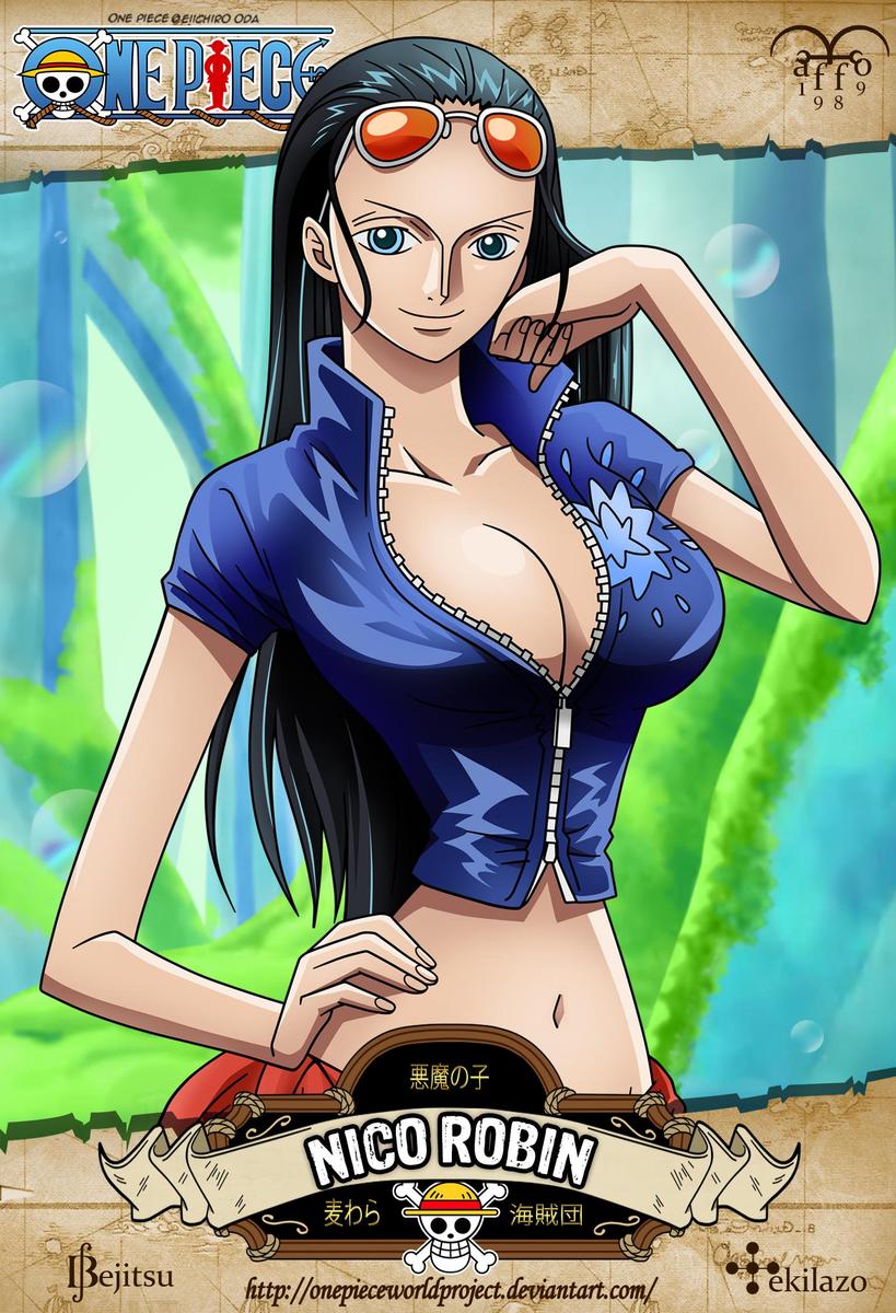 one piece   nico robin by onepieceworldp