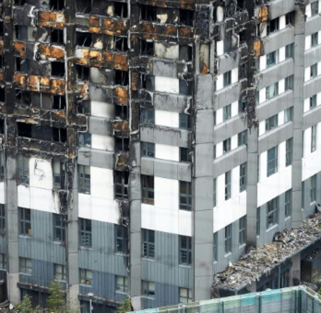 Die-Ueberreste-des-Grenfell-Tower