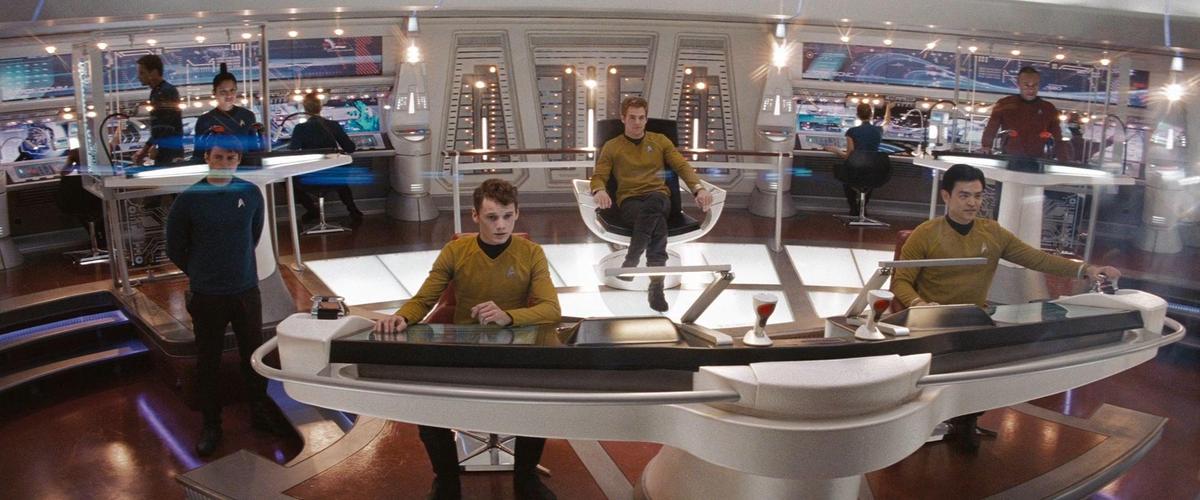 USS Enterprise alternate reality bridge