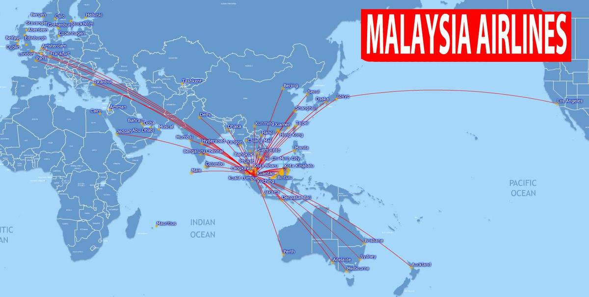 MalaysiaAirlinesroutemap