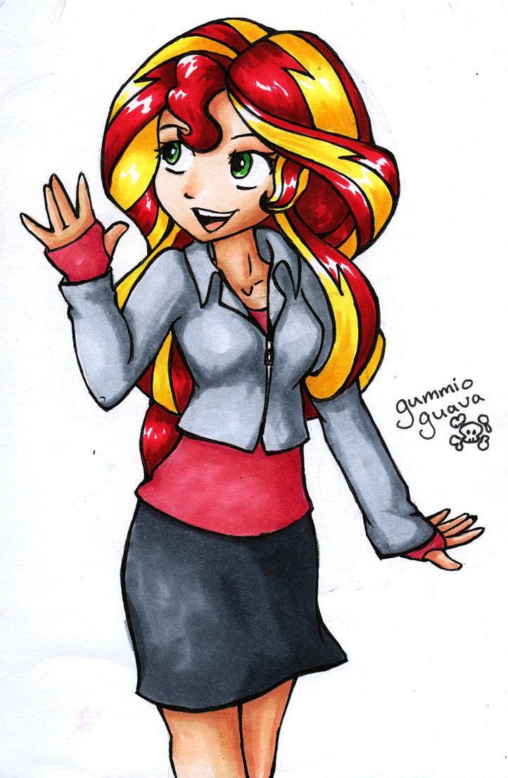 sunset shimmer by gummigator-d84yk0e