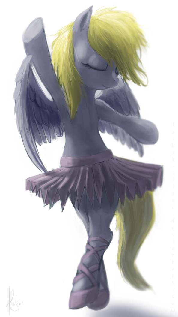 ballet dancer derpy by raikoh illust-d57