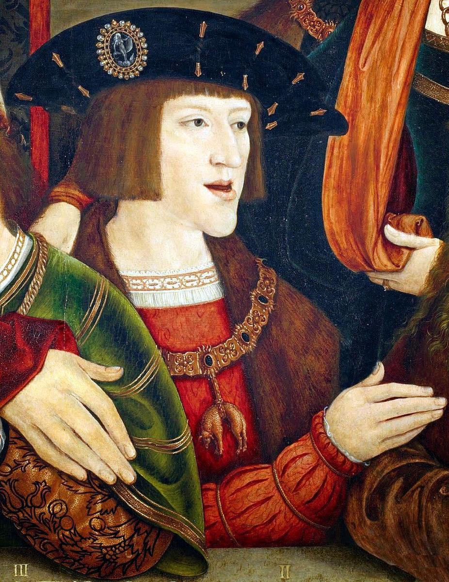 Bernhard Strigel Karel in 1516