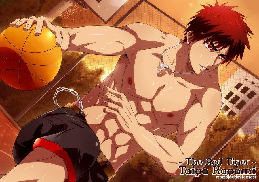 the red tiger   kagami taiga by mazjojo-