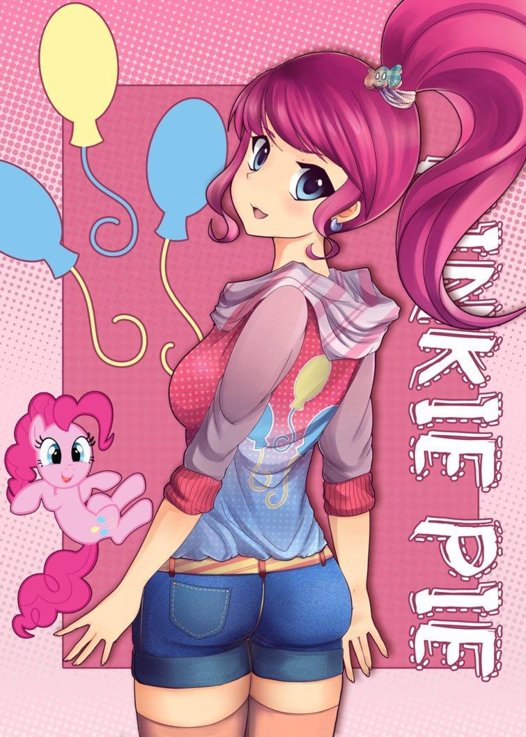 human mane 6  pinkie pie by netamenta-d6