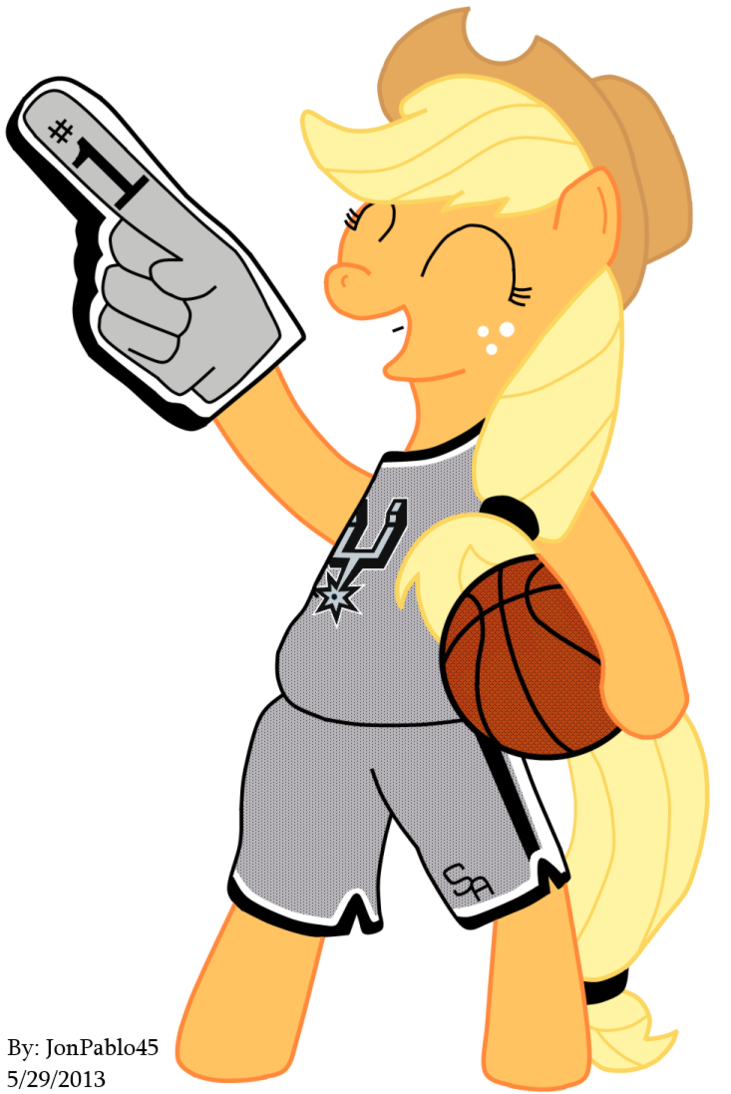 applejack the spurs fan by jonpablo45-d6