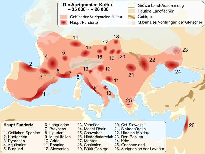 720px-Aurignacian culture map-de.svg