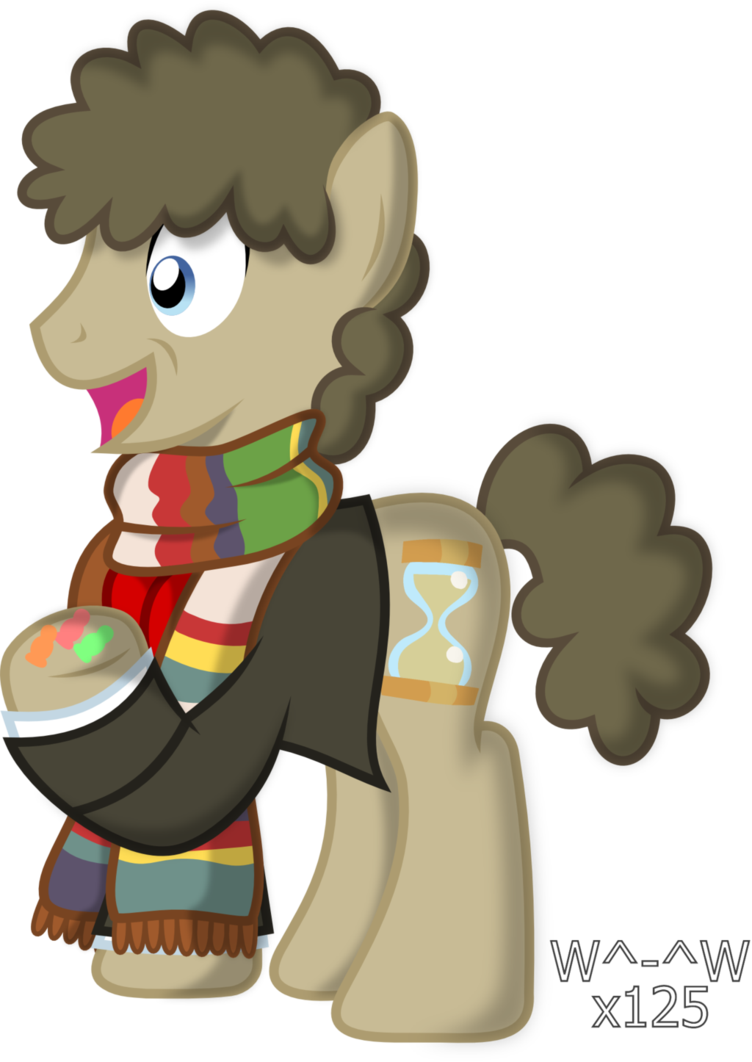 4th doctor tom baker ponified by sasuke