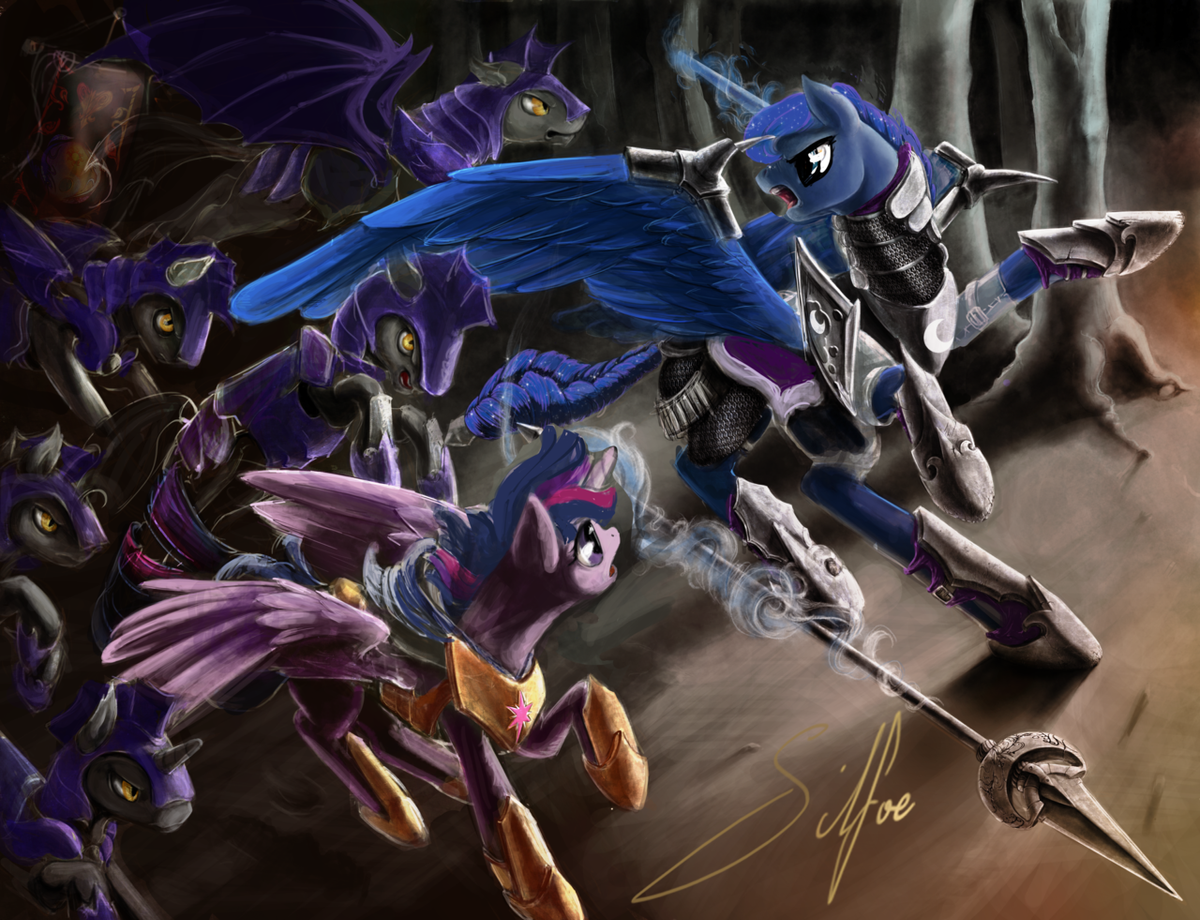 incomplete in defense of equestria  luna