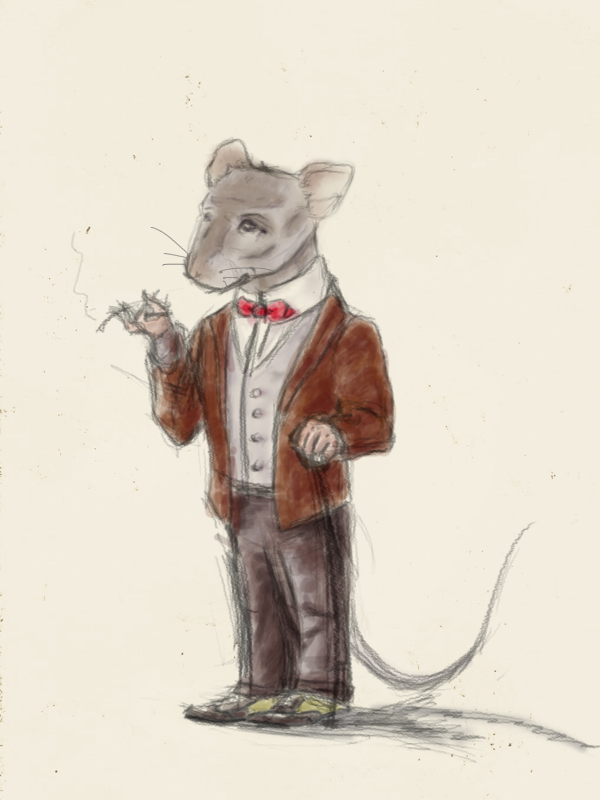 the gentleman rat by disappointionist-d4