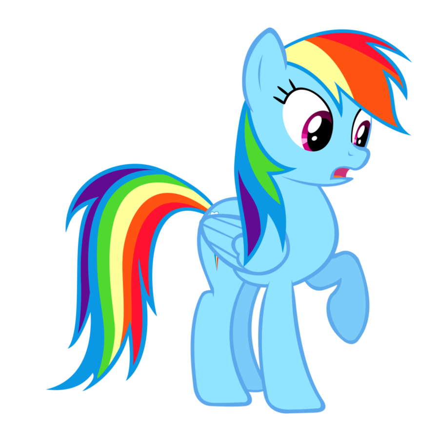 surprised rainbow dash by jonnydash-d50n