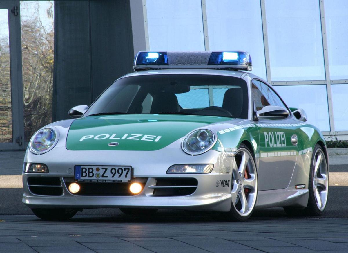 TechArt-Porsche 911 Carrera S Police Car