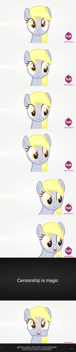 derpy eating logotype by alterhouse-d7ey