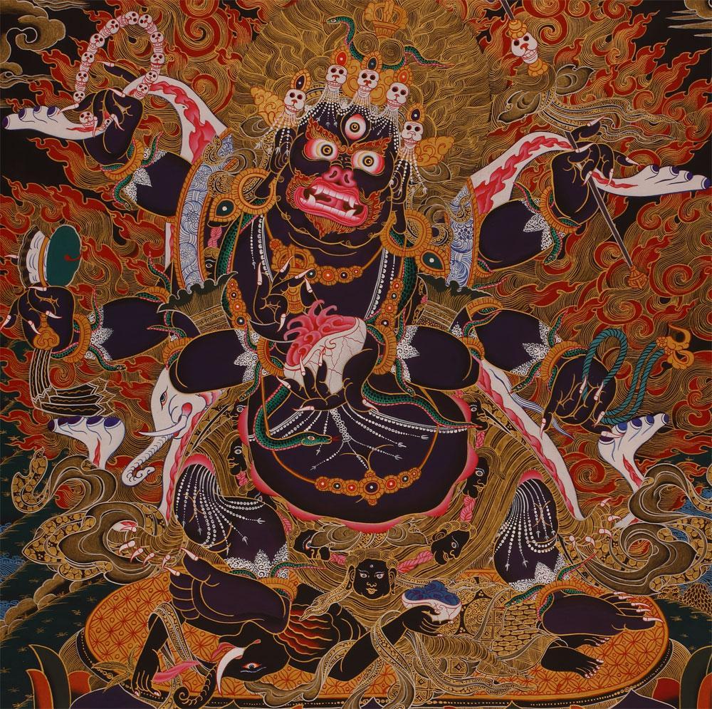 Mahakala-CT4-Zentralfigur