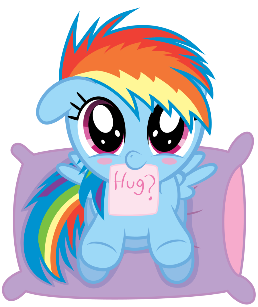 dashie hug time  by chubble munch-d58mge