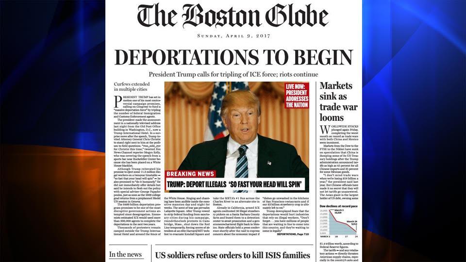 boston globe trump front page