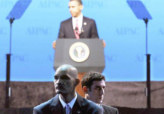 Obama alien bodyguard debunked