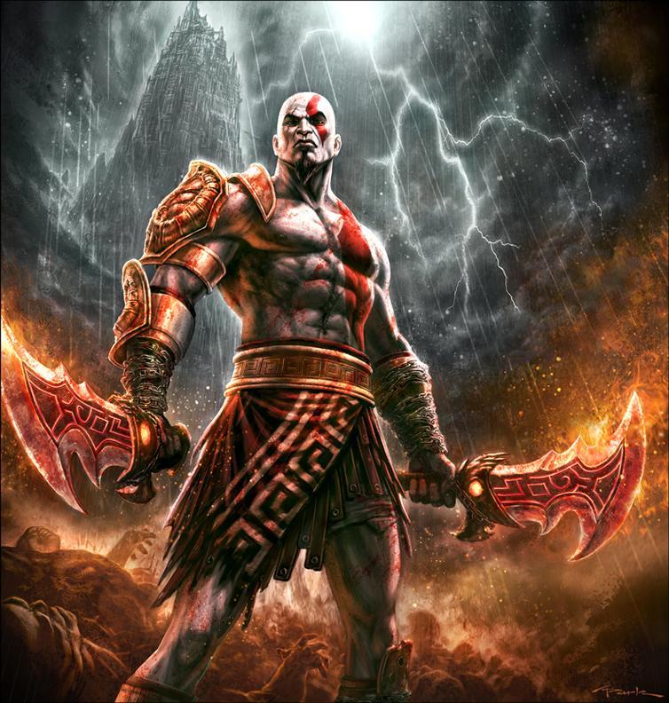 Kratos rendering concept