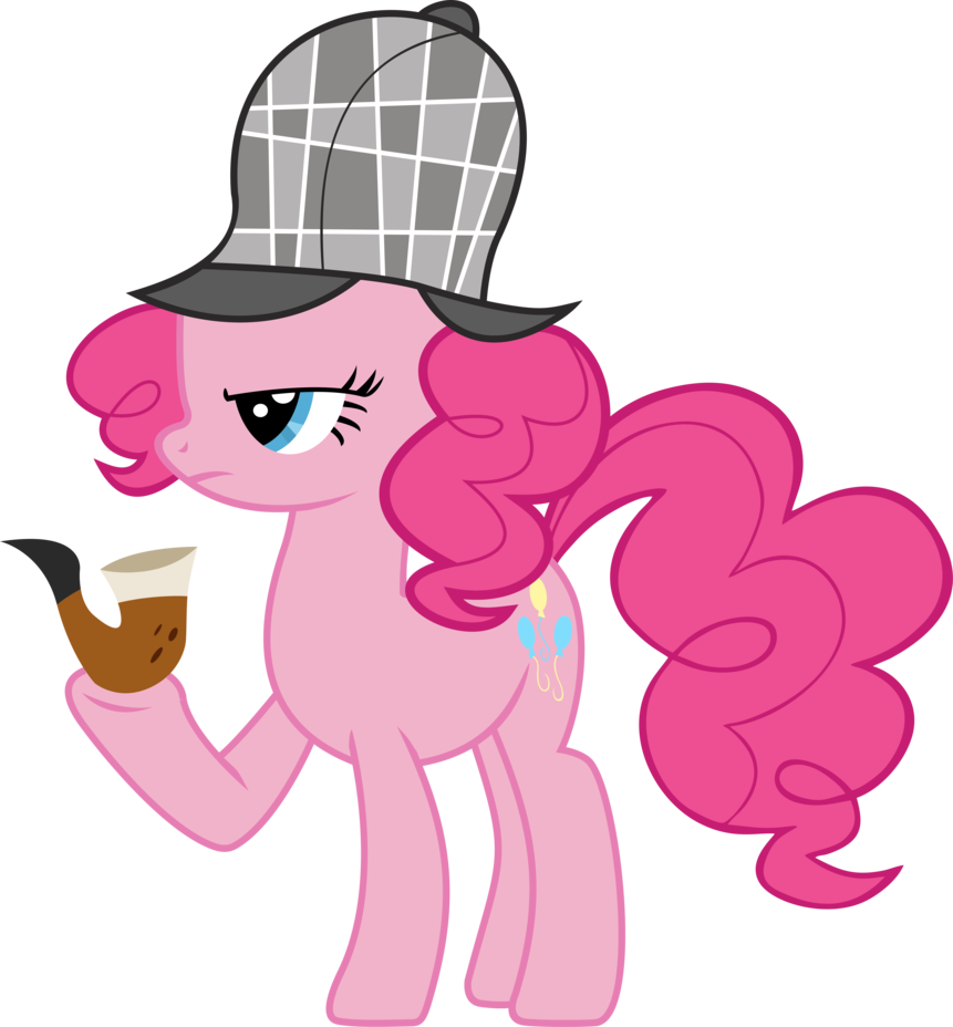 detective pinkie pie by c h loboguerrero