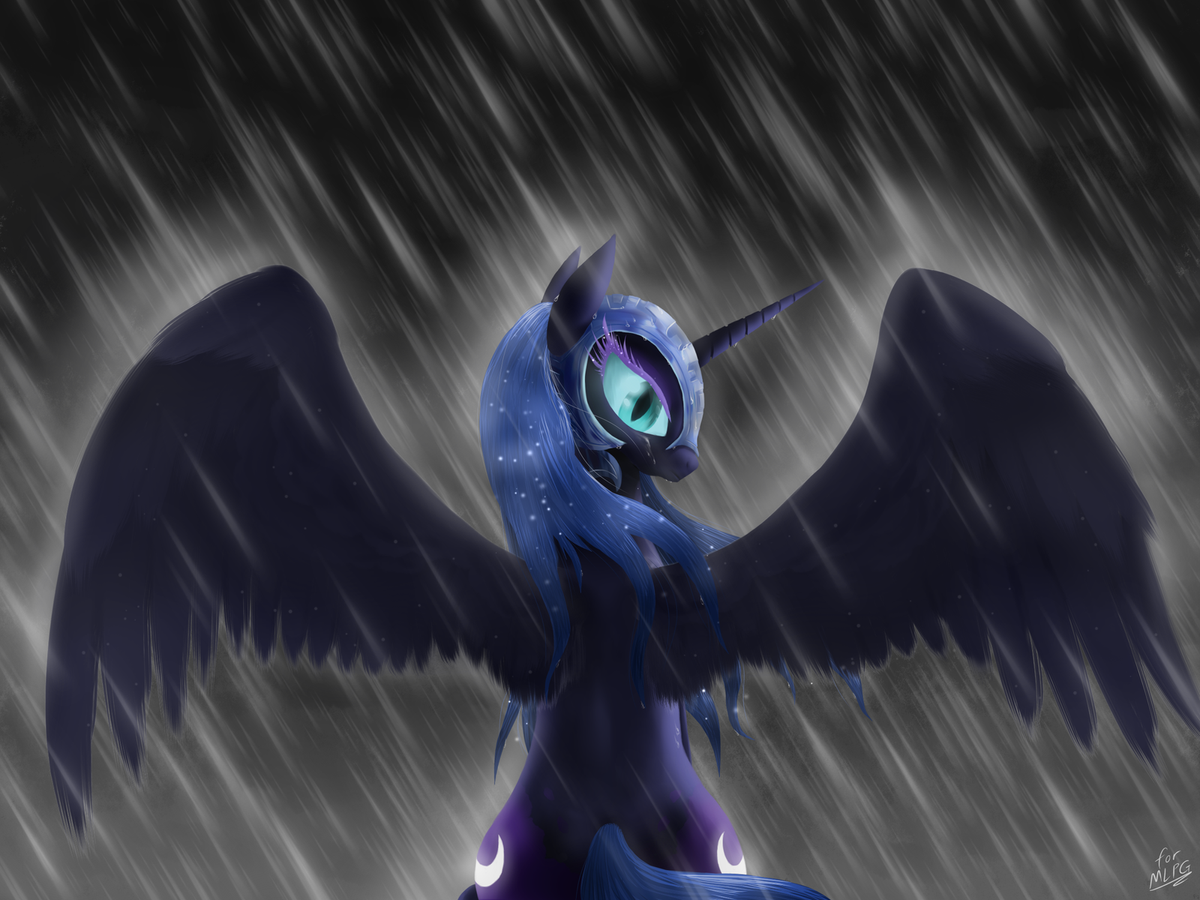  mlp  nightmare moon by theformlpganon-d