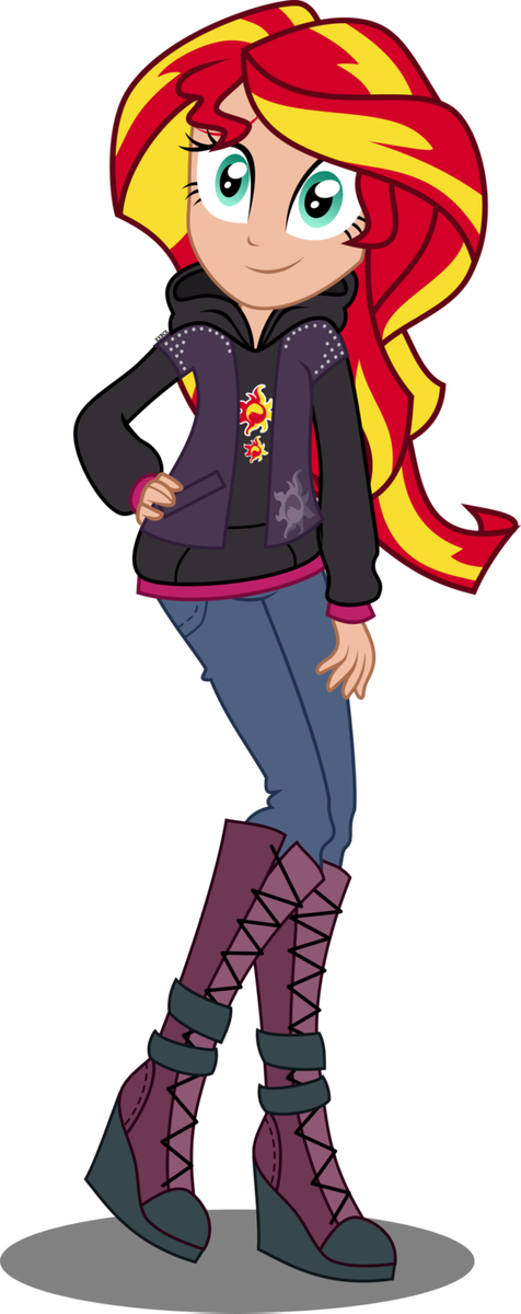 eqg sunset shimmer alternate design by s