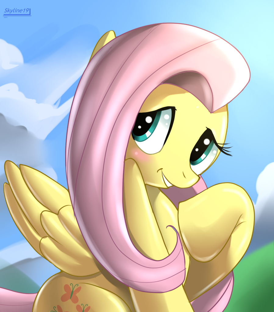 cute fluttershy by skyline19-d55rs3q