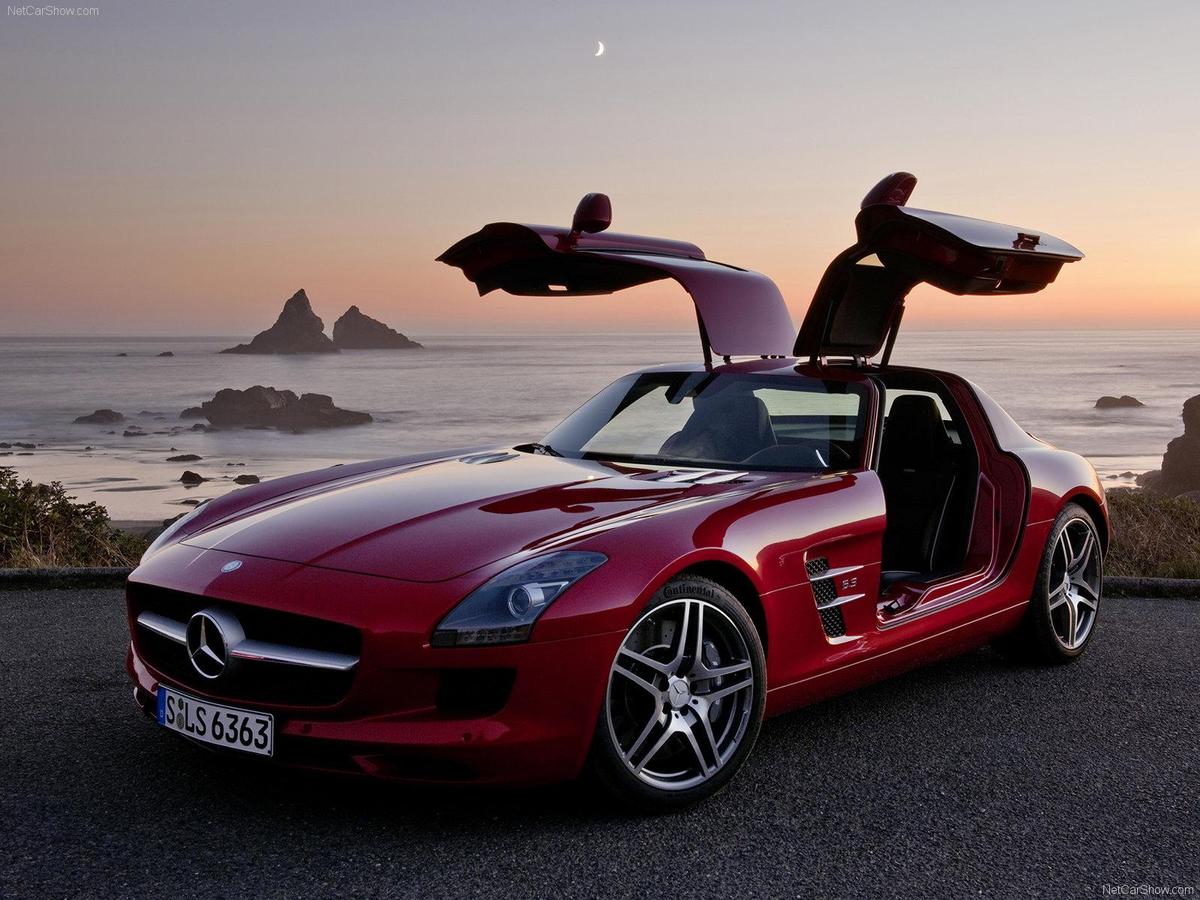 Mercedes-Benz-SLS AMG 2011 1600x1200 wal