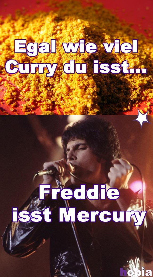 Freddie isst Mercury