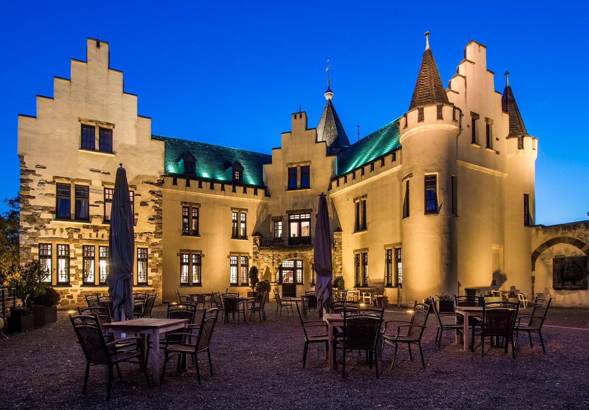 02-Burg-Rode-Herzogenrath-bei-Nacht