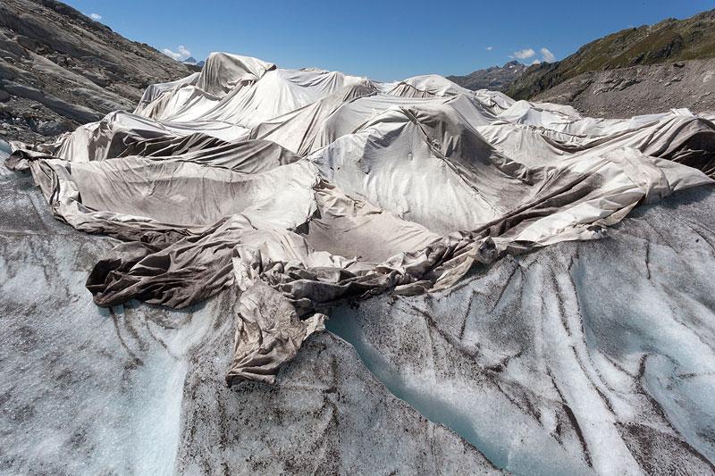 rhonegletscher abdeckung