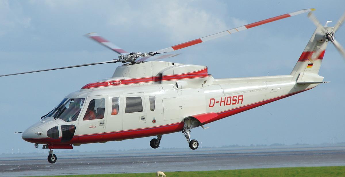 S76a2B2B wiking-helikopter d-hosa
