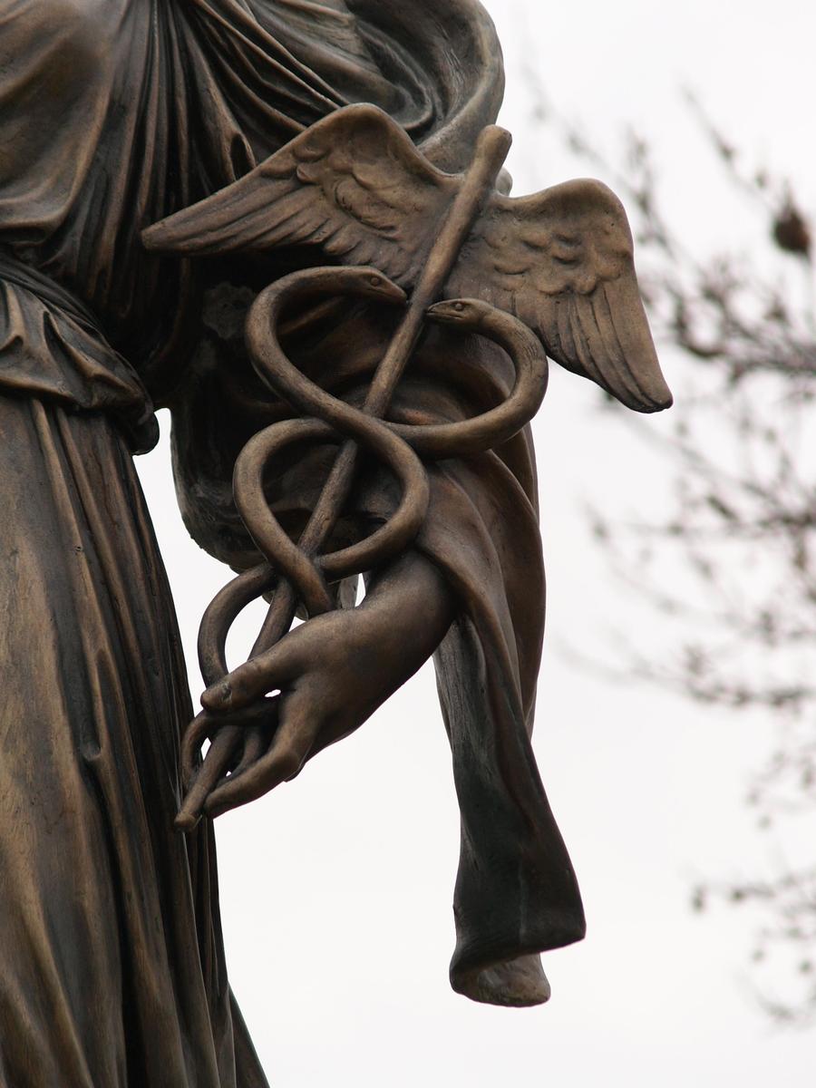 Caduceus. Detail Of Giuseppe Moretti27s 